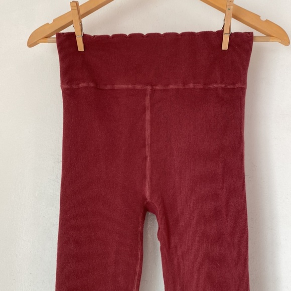 Anthropologie M Everyday Seamless Ribbed Leggings - Picture 5 of 11